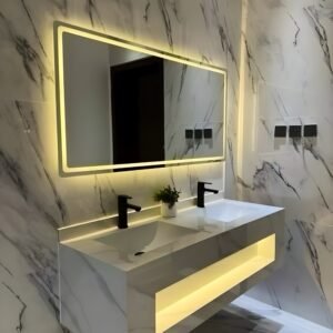 Countertop for inset or under-mount basins/sinks  800mm-1200mm (wall mounted )